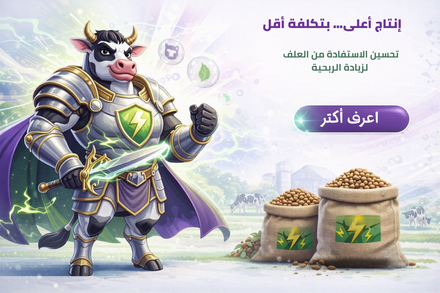 تحسين الاستفادة من العلف لزيادة الربحية